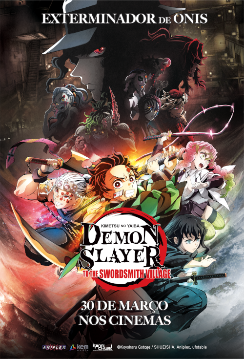 Cinemas Nos confirmam a exibição do filme Demon Slayer – Kimetsu No Yaiba –  O filme: Comboio Infinito