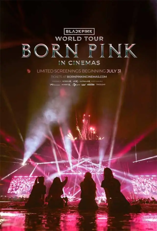 Poster Blackpink World Tour - Born Pink