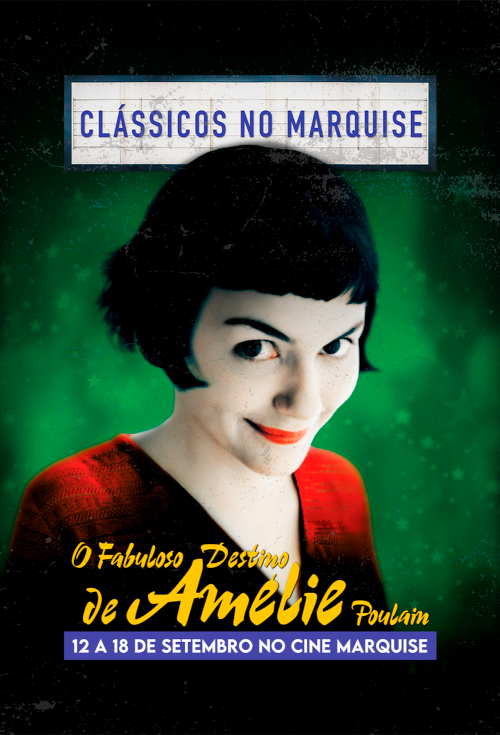 Clássicos no Marquise: O Fabuloso Destino de Amélie Poulain